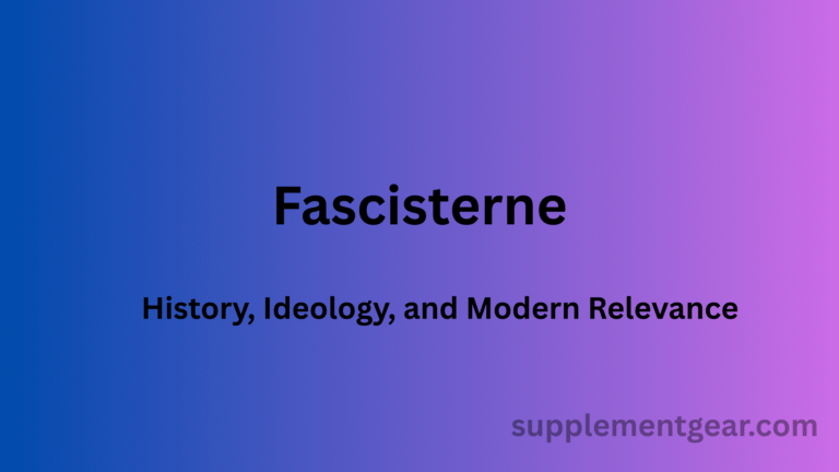 Fascisterne