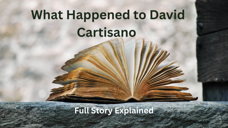 What Happened to David Cartisano